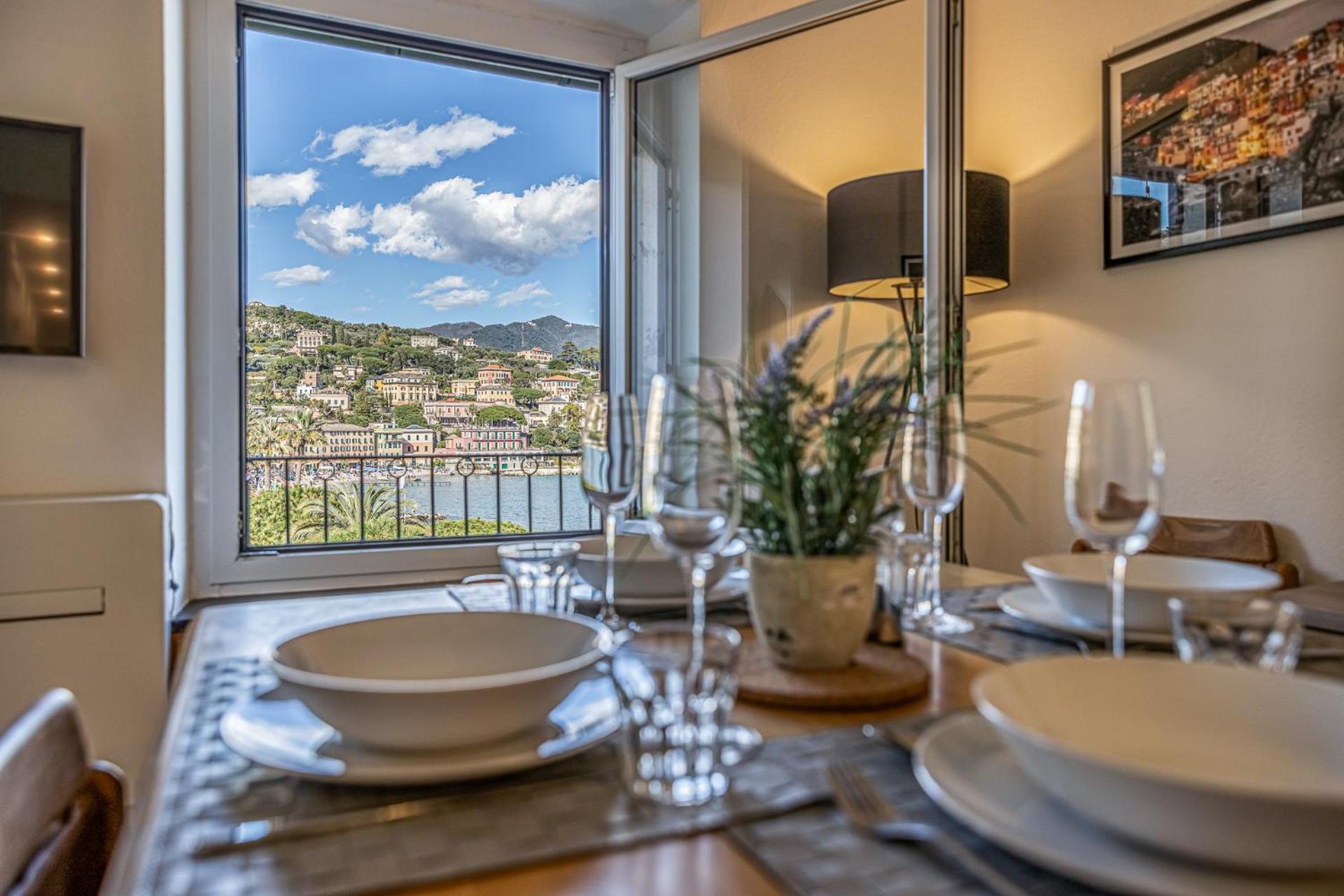 Cozy Apartment - Relax E Vista Mare Da Sogno Санта-Маргерита-Лигуре Екстериор снимка